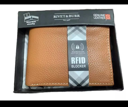 RIBET & BURR PREMIUM GENUINE LEATHER WALLET