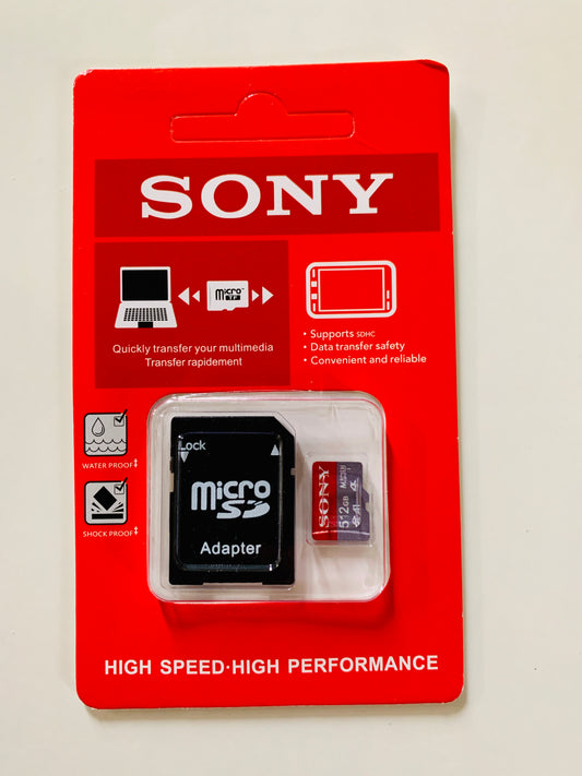 512GB MICRO SD SDXC CLASS 10 EXTREME SPEED 190MB/S